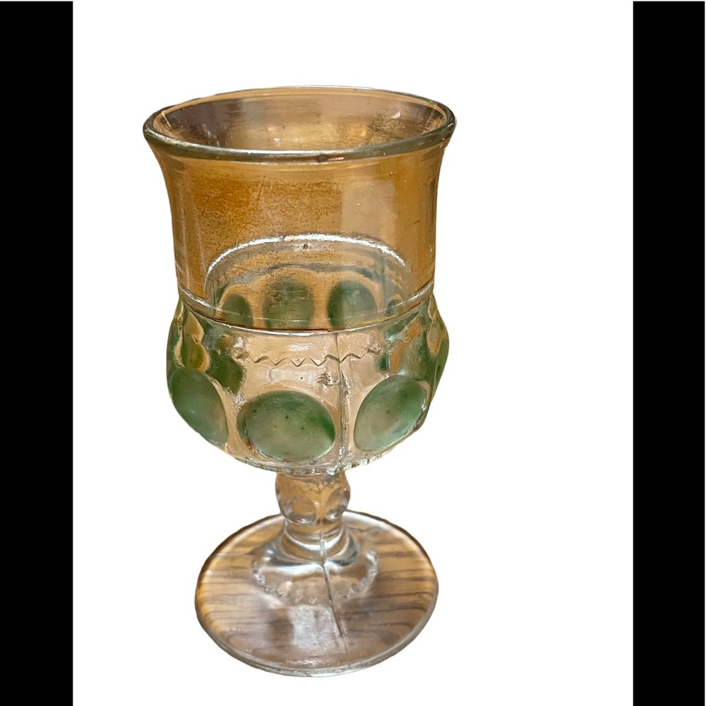 Antique Thumbprint Goblet Collectors Item